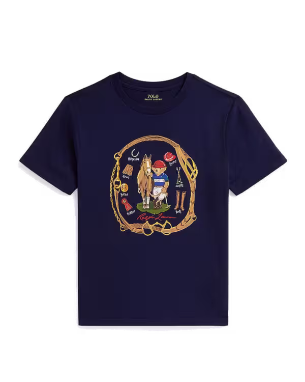 Polo Bear Cotton Jersey T-Shirt (8-18 Years)