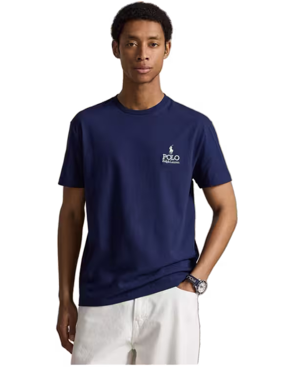 Classic Fit Logo Jersey T-Shirt