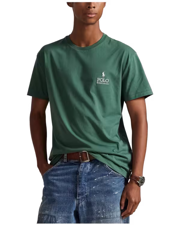 Classic Fit Logo Jersey T-Shirt