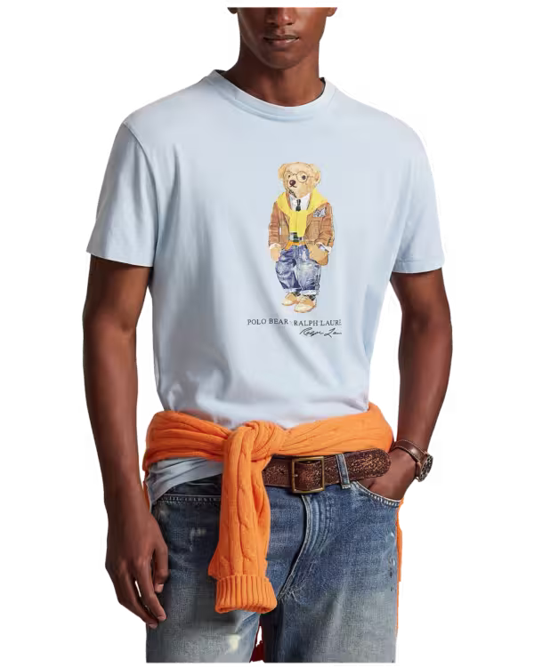 Custom Slim Fit Polo Bear T-Shirt