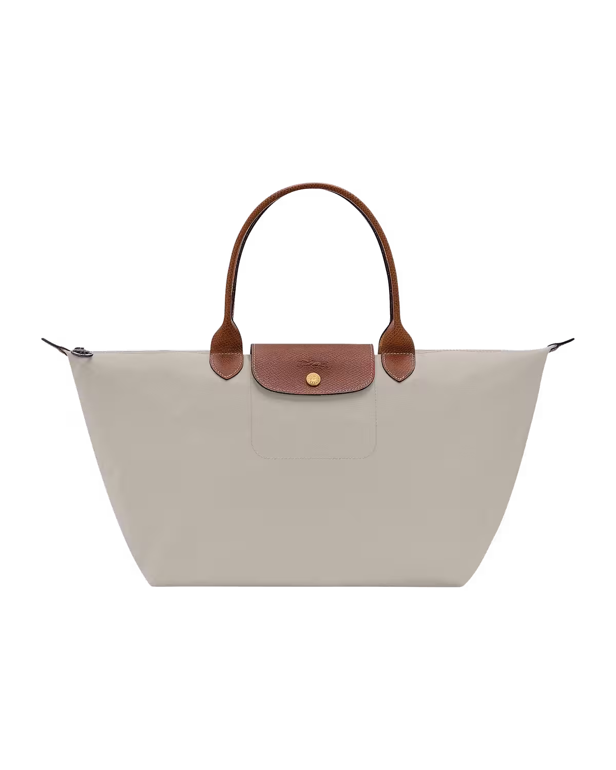 Longchamp Le Pliage Original Top Handle L in Pebble
