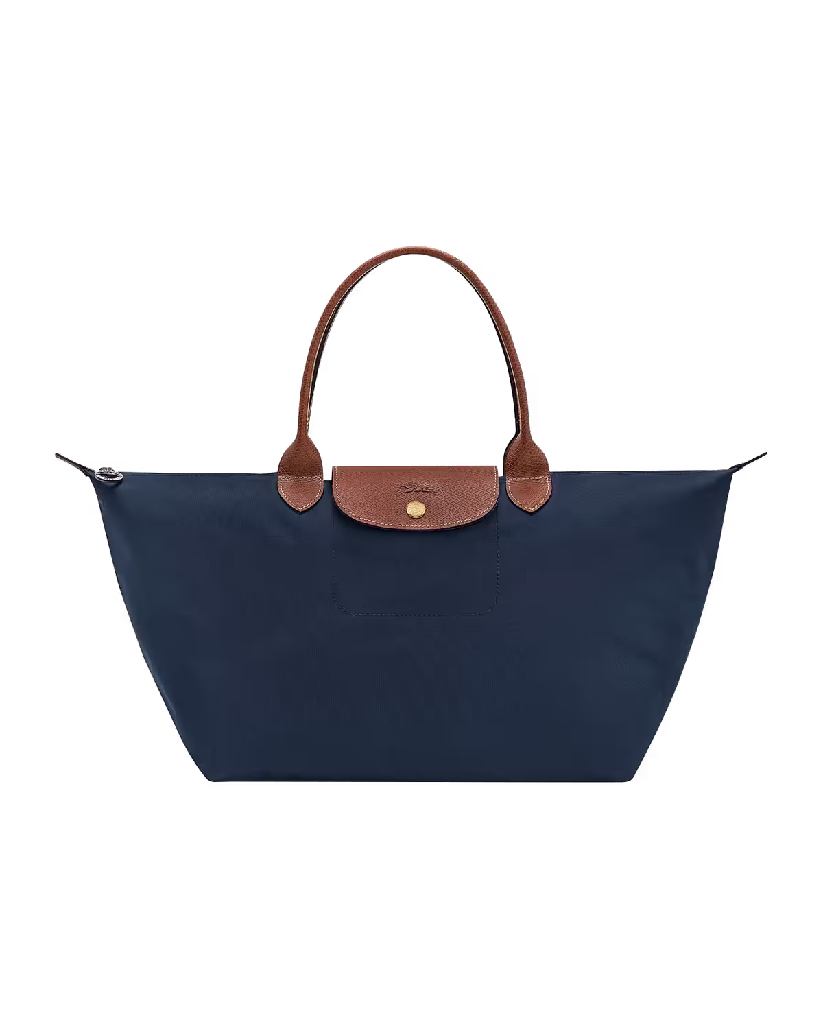 Longchamp Le Pliage Original Top Handle L in Navy