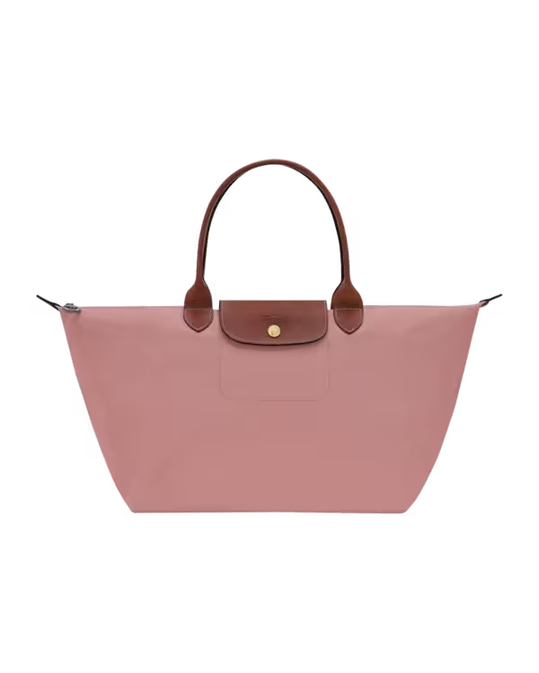Longchamp Le Pliage Original Top Handle L in Pink Tea