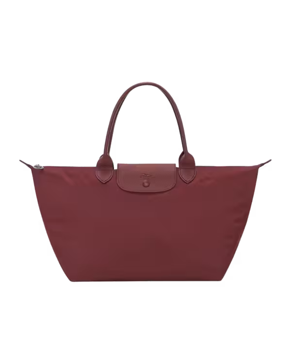 Longchamp Le Pliage One Top Handle L in Burgundy