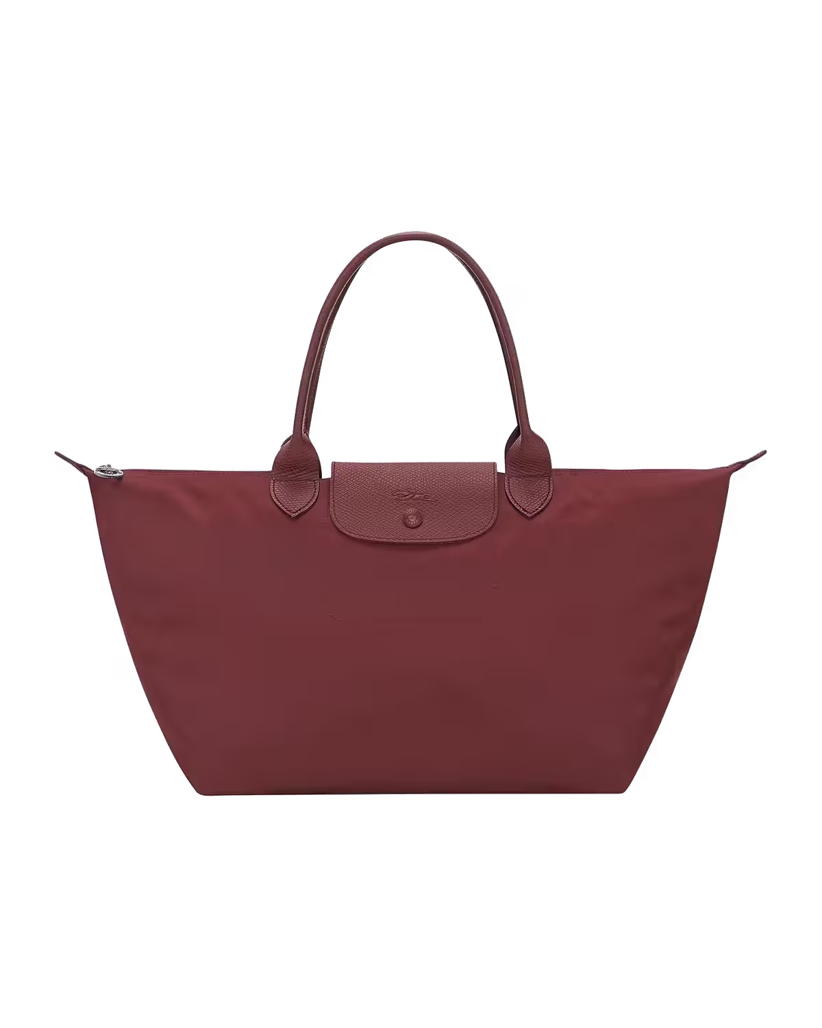 Longchamp Le Pliage One Top Handle L in Burgundy