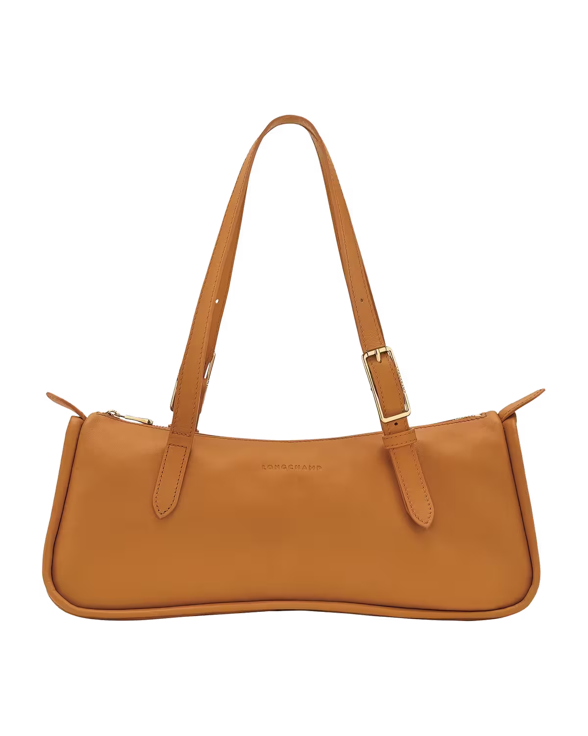 Longchamp Looong Shoulder in Caramel
