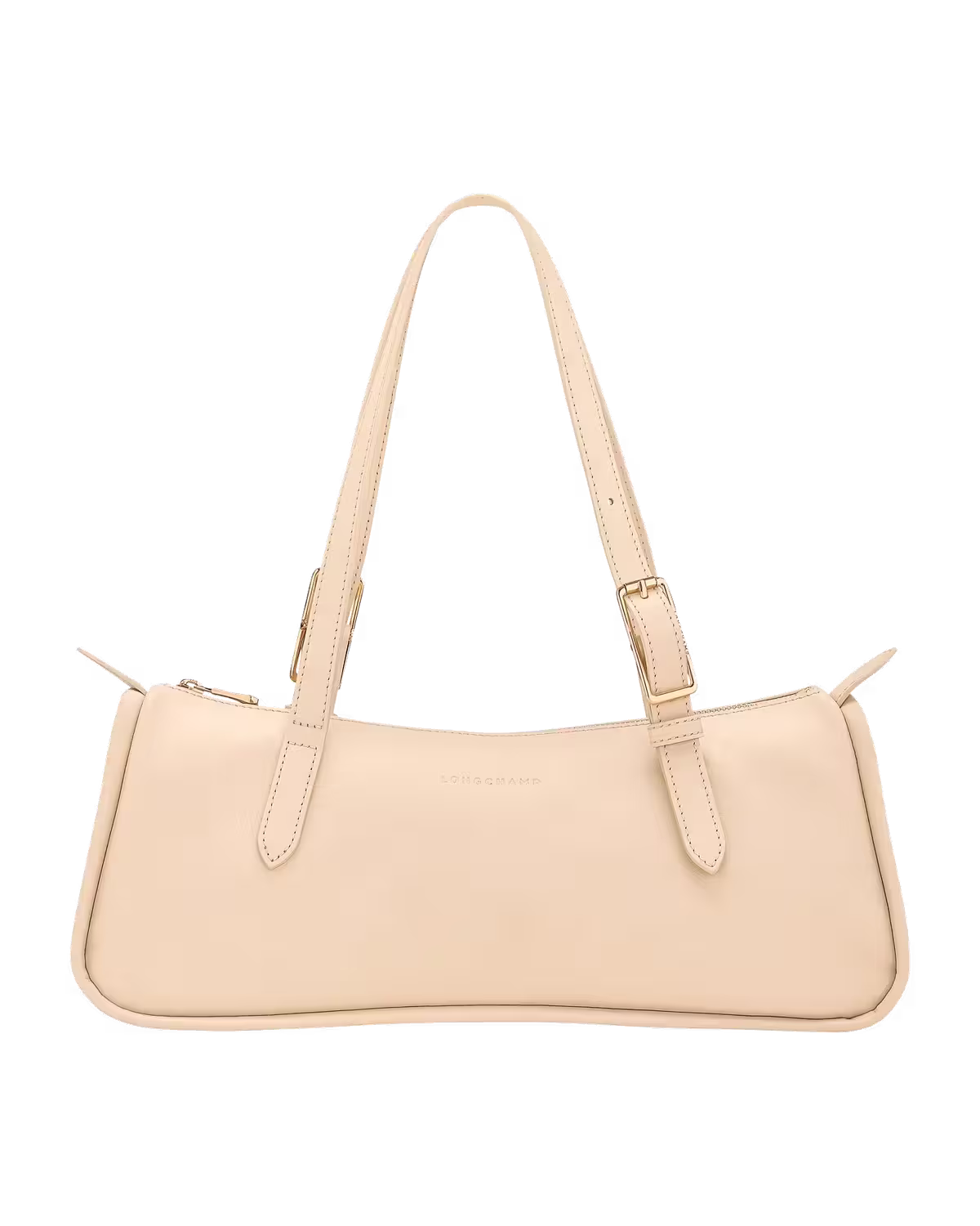 Longchamp Looong Shoulder in Vanilla