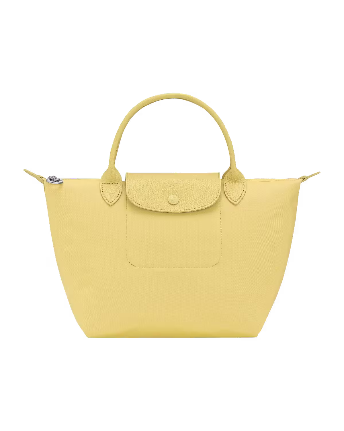 Longchamp Le Pliage One Top Handle S in Lime