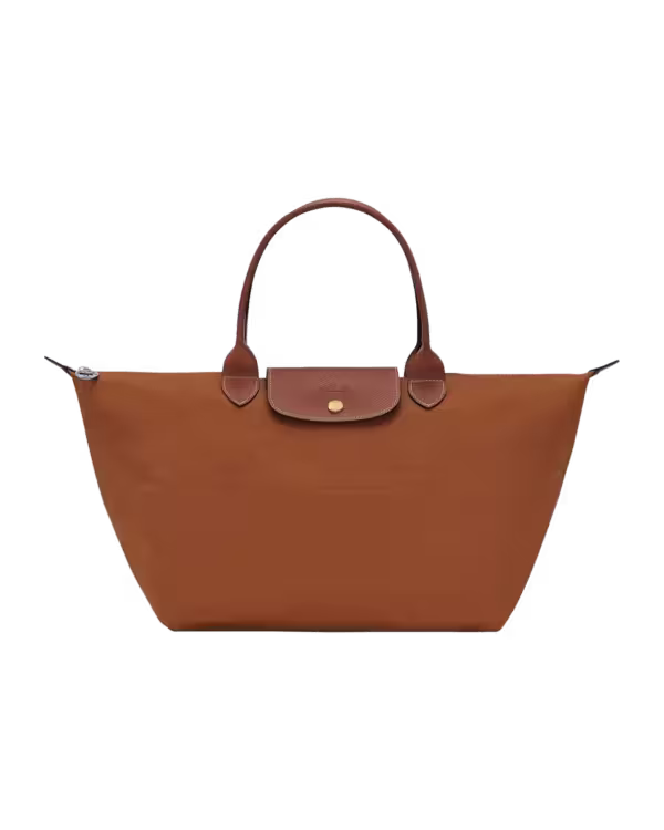 Longchamp Le Pliage Original Top Handle L in Cognac