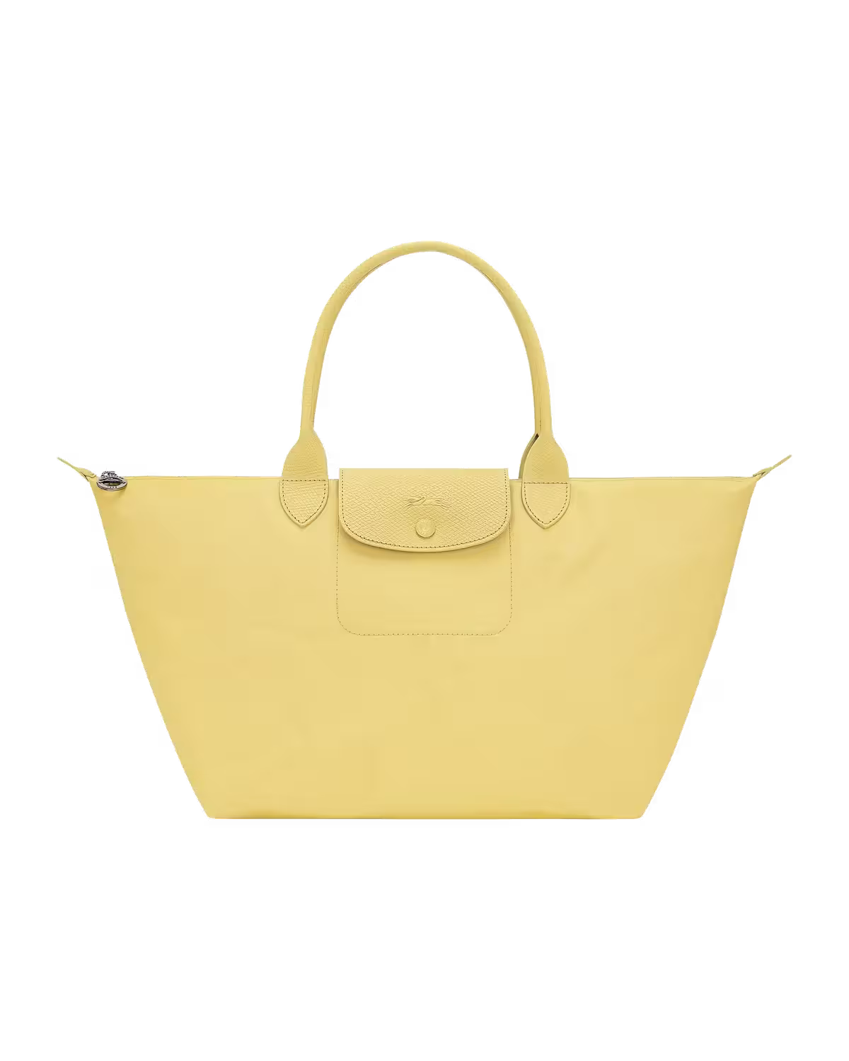 Longchamp Le Pliage One Top Handle L in Lime