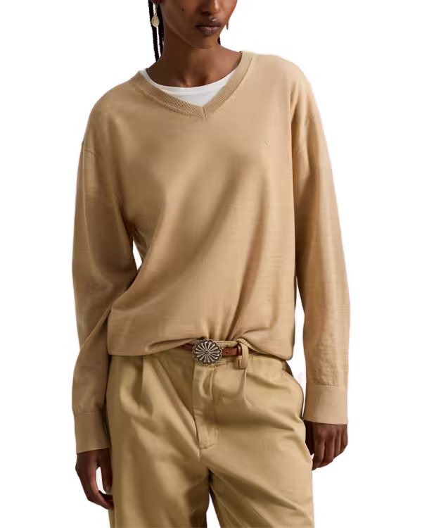 Wool V-Neck Sweater