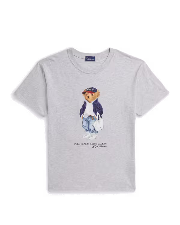 Polo Bear Cotton Jersey Tee