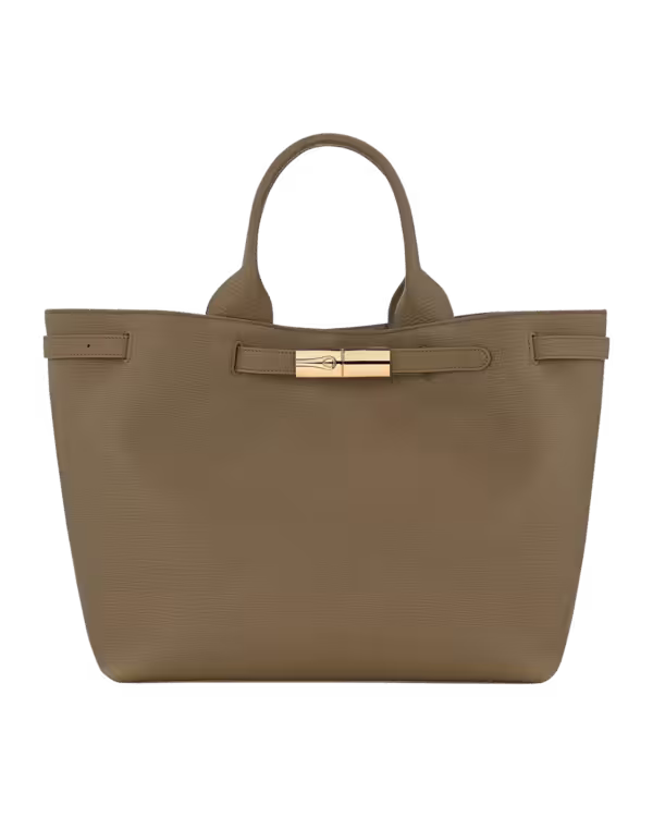 Longchamp Le Smart Flow Tote L in Olive