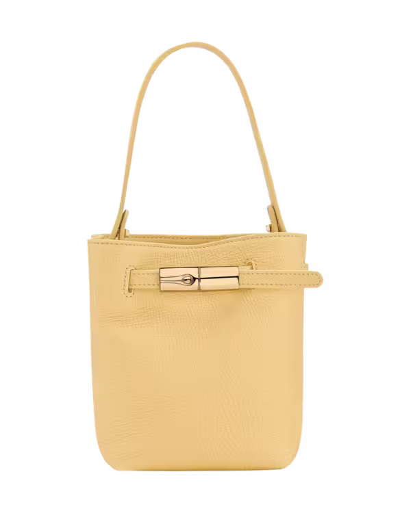 Longchamp Le Smart Flow Bucket XS in Hay