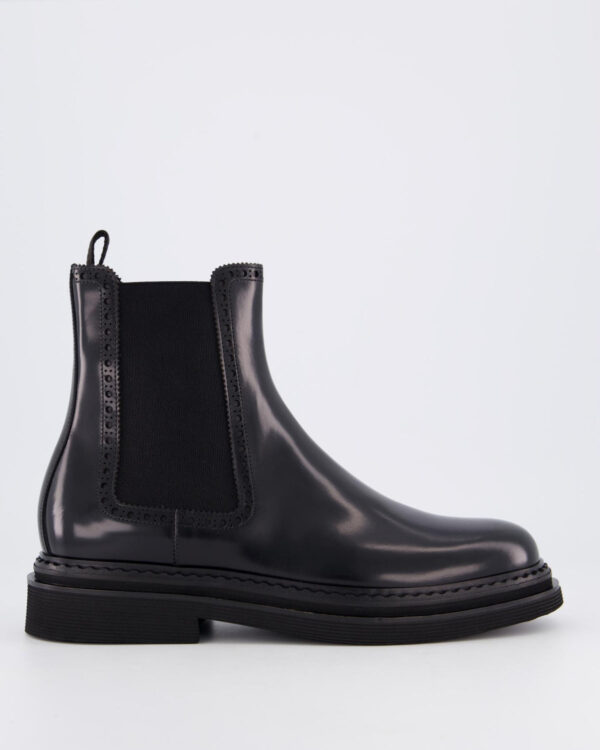 Men’s Brushed Ankle Boot Black