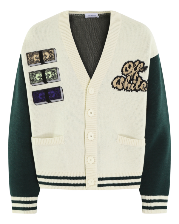 Men’s Cryst Cash Varsity White