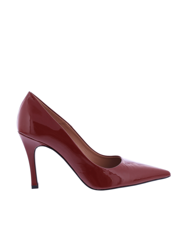 Women’s Lax leather pump red