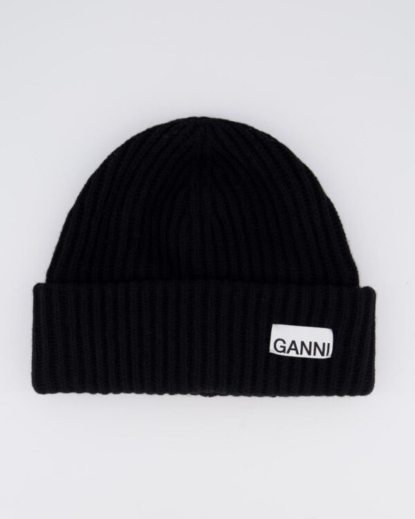 Women’s Ganni Beanie Black
