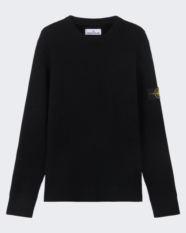 Men’s Logo Patch Knitted Black