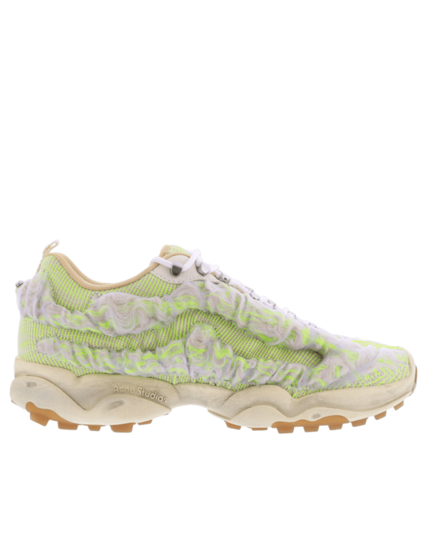 Men’s Bubba sneaker white/yellow