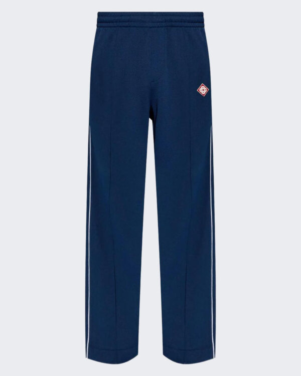 Casablanca Men’s Round Pique Track Pants Blue Pants