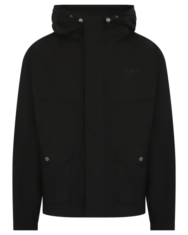 Men’s Ripstop Cargo Jacket Black