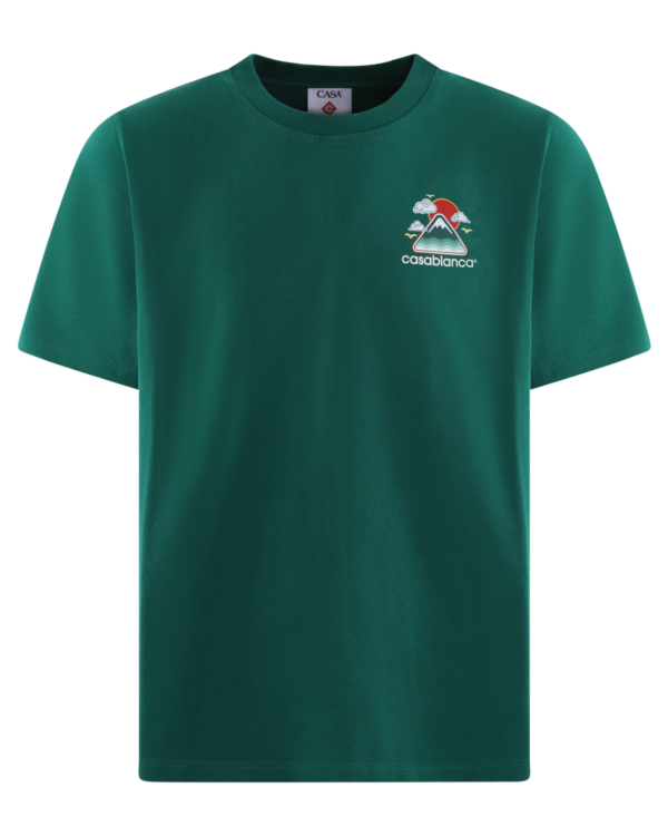 Men’s Montagne Ondulée T-Shirt Green