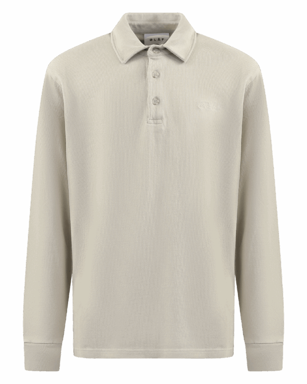 Men’s Heavyweight Studio Polo Gray