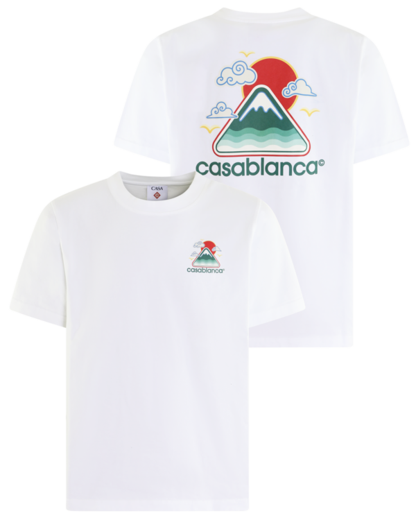 Men’s Montagne Ondulée T-Shirt White
