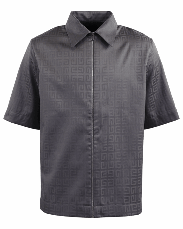 Men’s Boxy Fit Zipped 4G Gray
