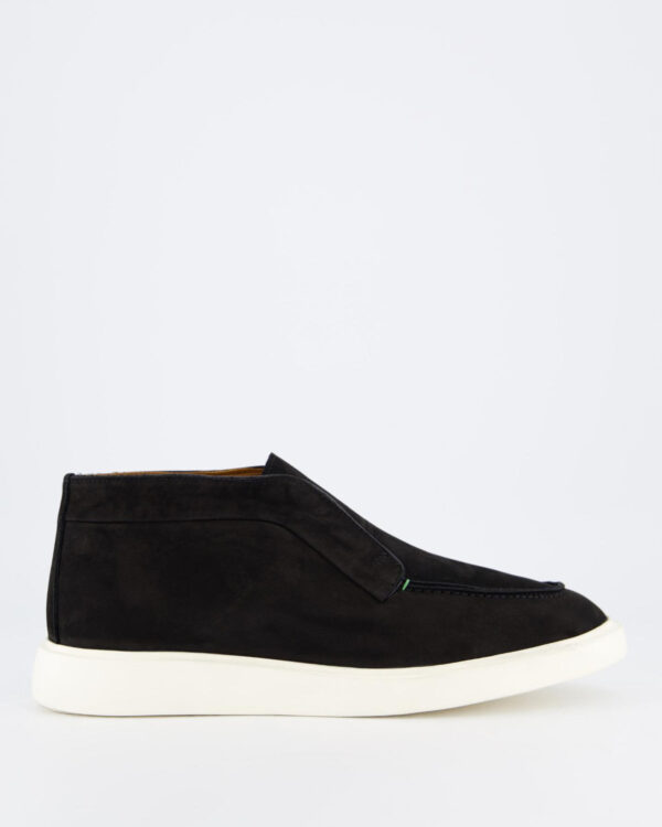 Men’s Enzo Nubuck Mid Loafer Black