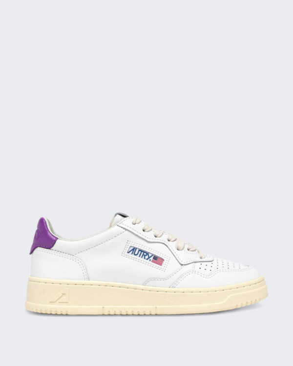 Women’s Medalist Low Sneaker White/Purple