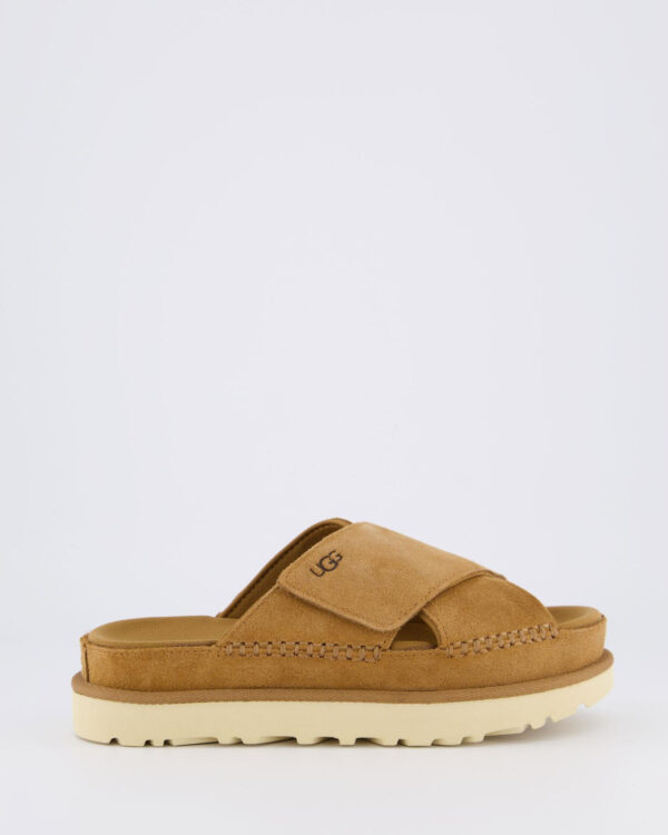 Women’s Goldenstar Cross Slide Chestnut
