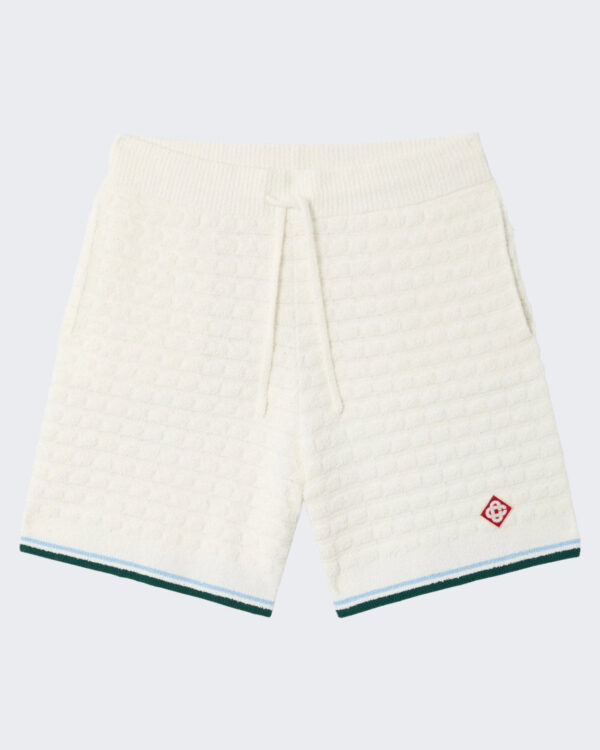 Men’s Boucle Shorts White