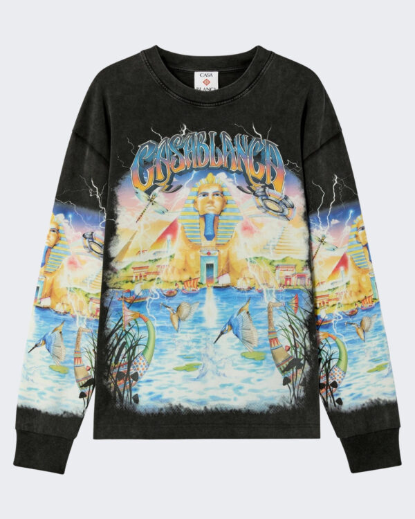 Men’s Long Sleeve Tee Egypt As It Black