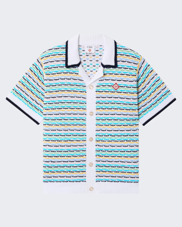 Men’s Tuck Stitch Short Sleeve Shirt Multi