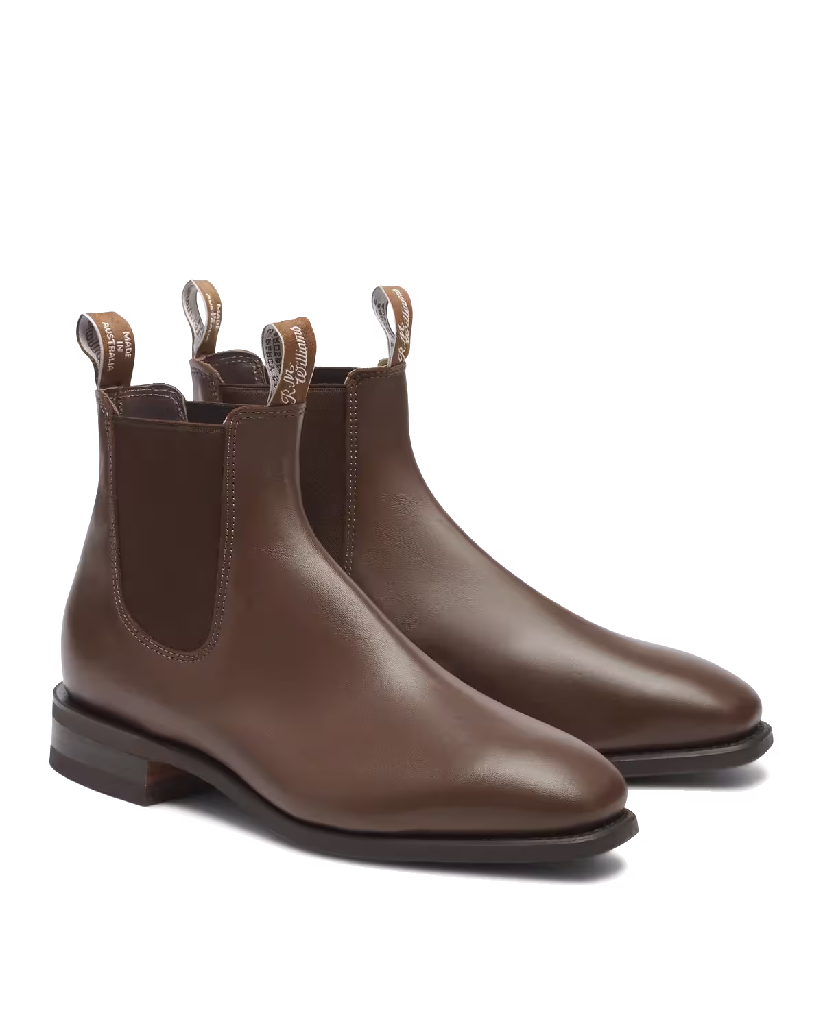 Craftsman Boot — Dark Tan Yearling Leather