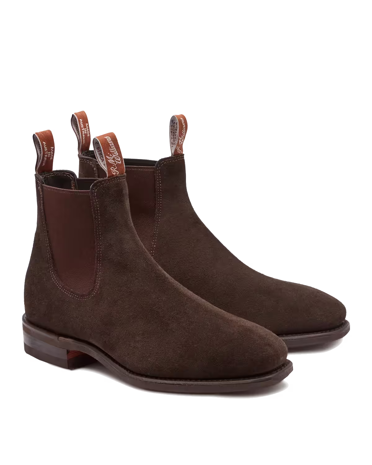 Craftsman Boot — Chocolate Suede Leather
