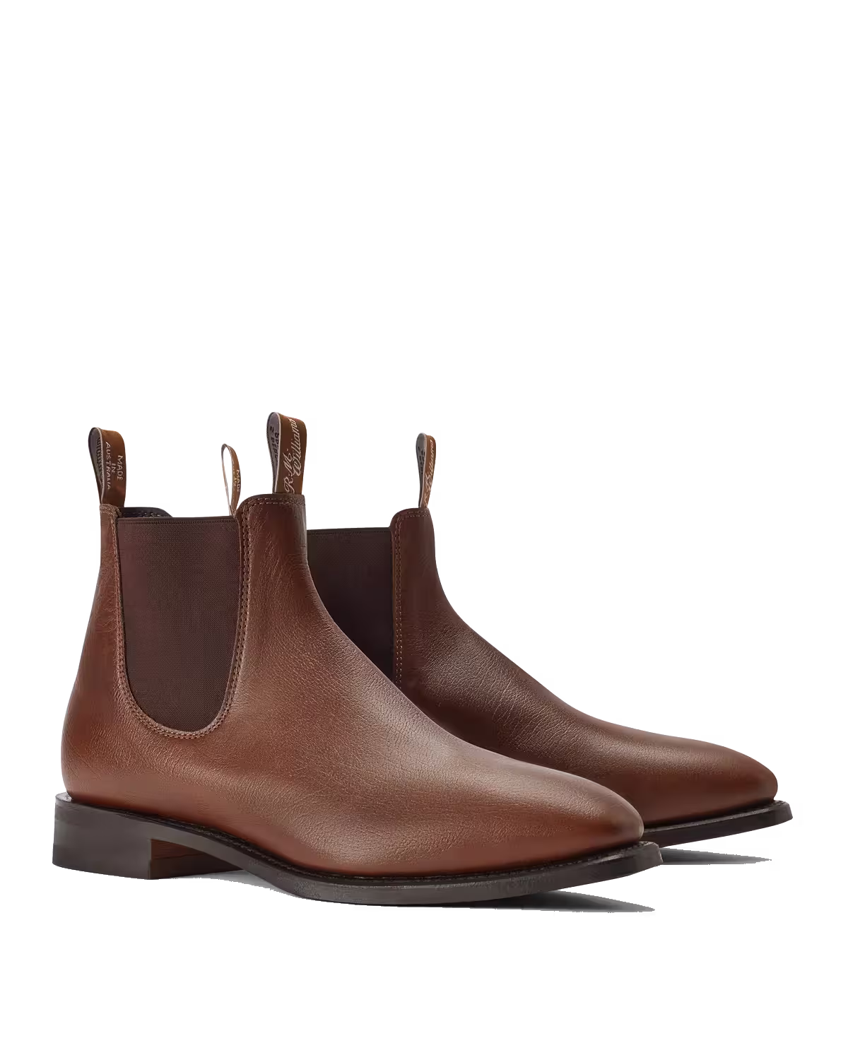 Craftsman Boot — Maple Kangaroo Leather