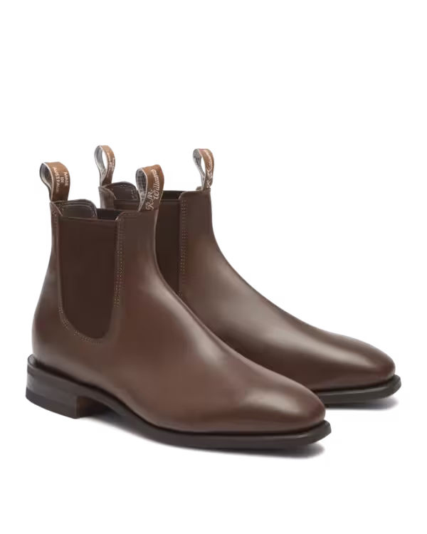 Craftsman Boot — Dark Tan Yearling Leather