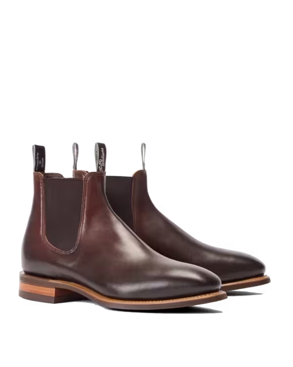 Craftsman Boot — Bordeaux Burnished Leather