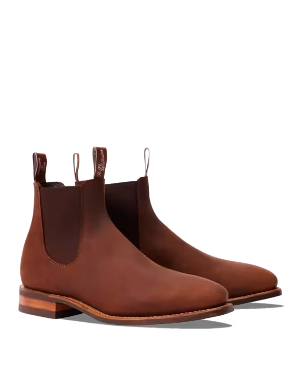 Craftsman Boot — Bark Oiled Nubuck Leather