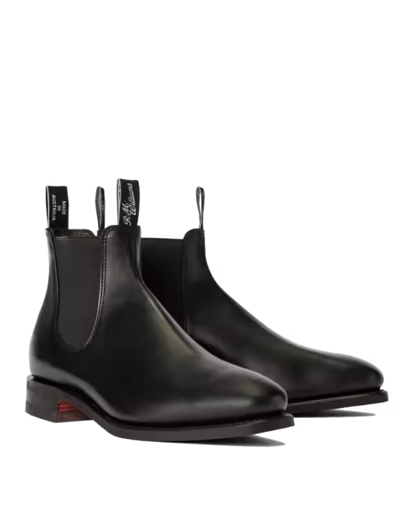 Craftsman Boot — Ebony Pull-Up Leather