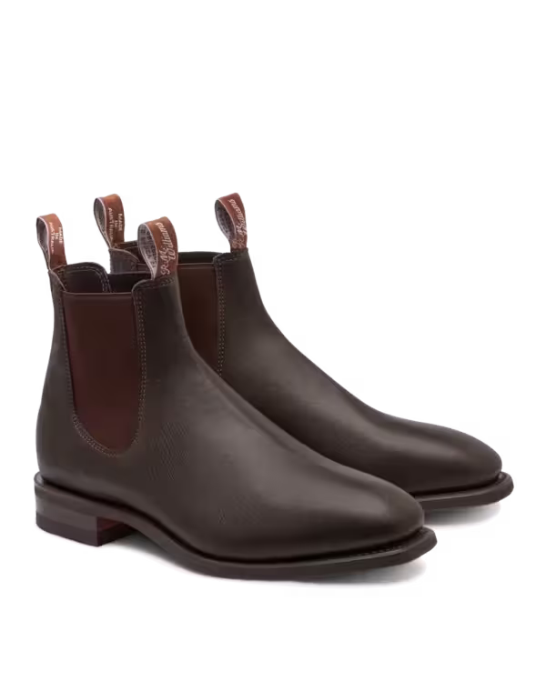 Craftsman Boot — Chestnut Kangaroo Leather