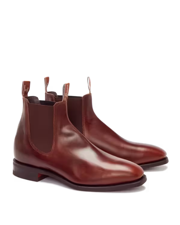 Craftsman Boot — Mid Brown Pull-Up Leather
