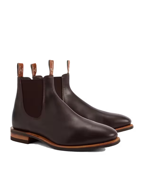 Craftsman Boot — Chestnut Yearling Smooth Leather