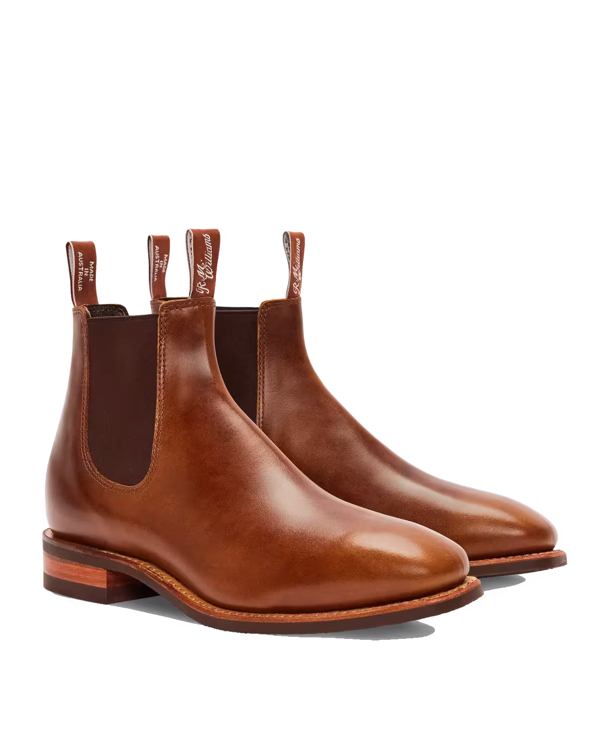 Craftsman Boot — Caramel Pull-Up Leather
