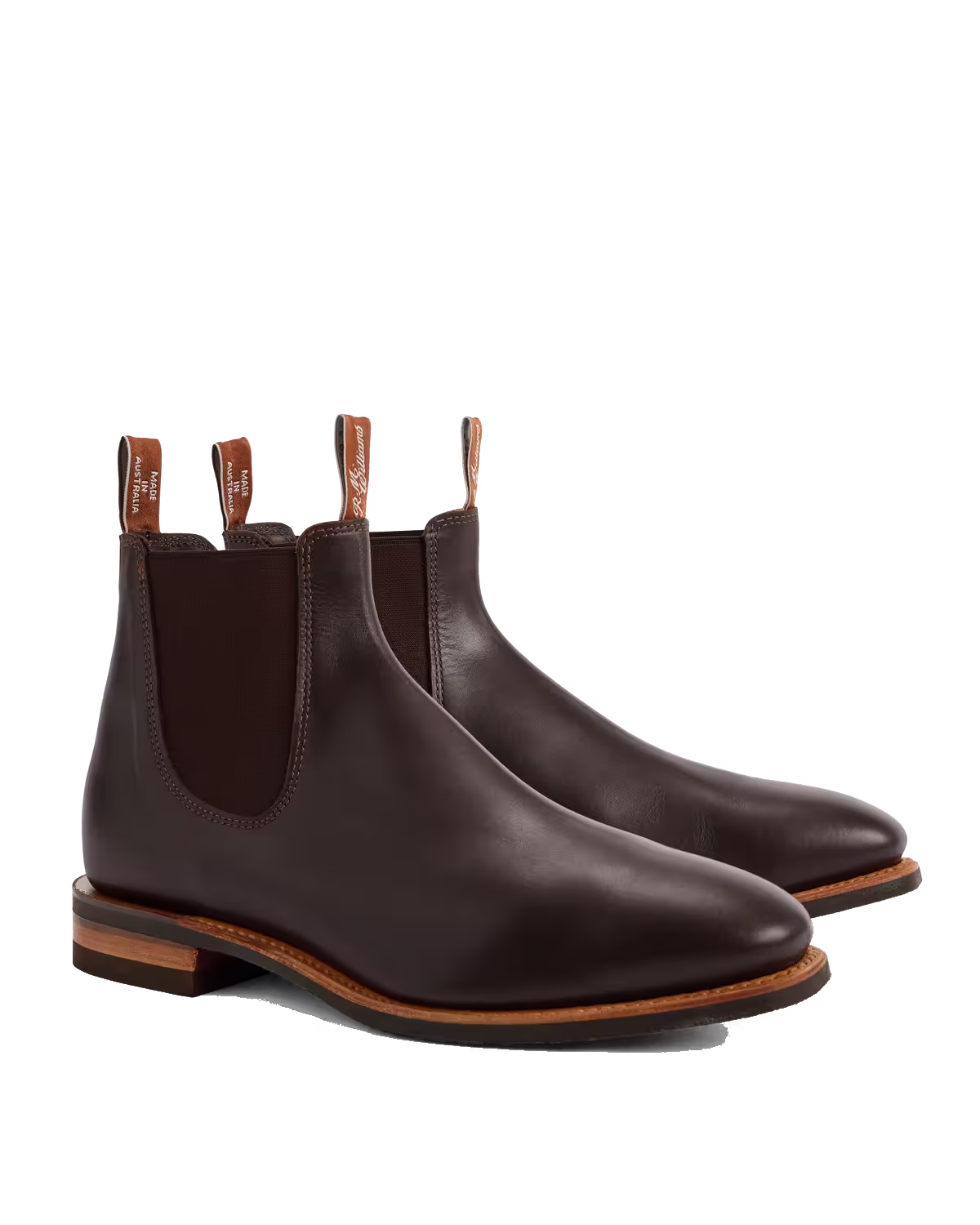 Craftsman Boot — Chestnut Yearling Smooth Leather