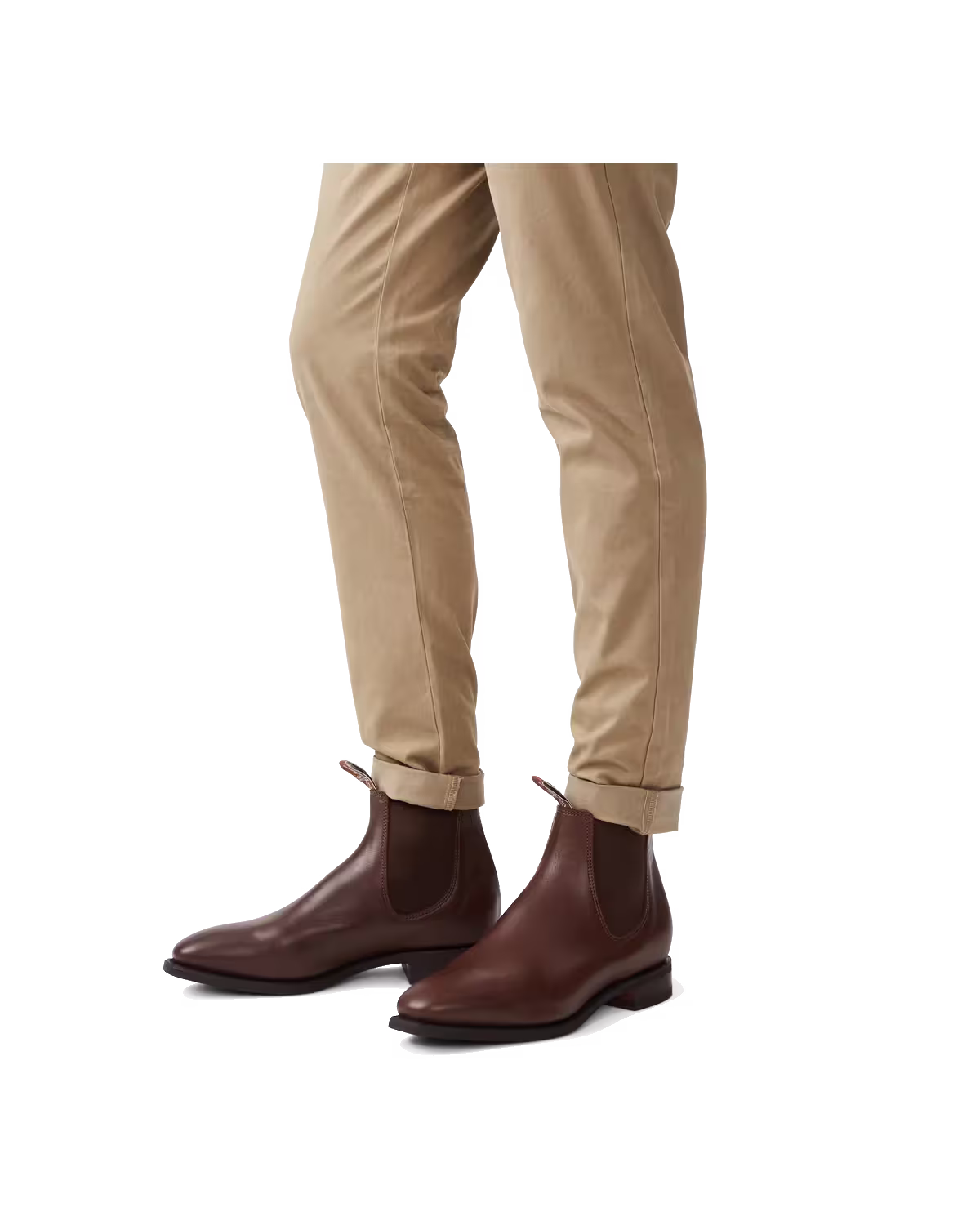 Craftsman Boot — Dark Tan Yearling Leather