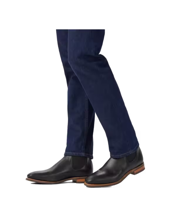 Craftsman Boot — Black Yearling Smooth Leather